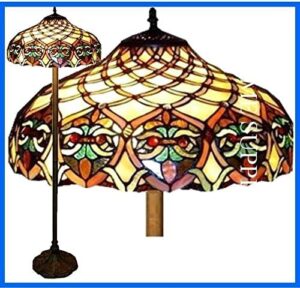 Tiffany Stained Glass Handmade Floor Lamps 