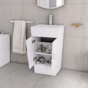 CUAWI 500 mm Floor Standing Vanity Unit with Basin