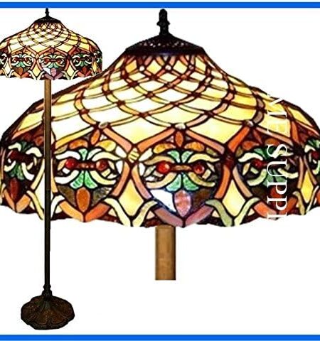 Tiffany Stained Glass Handmade Floor Lamps