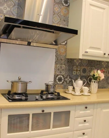 Tempered Glass Splashback for Kitchen