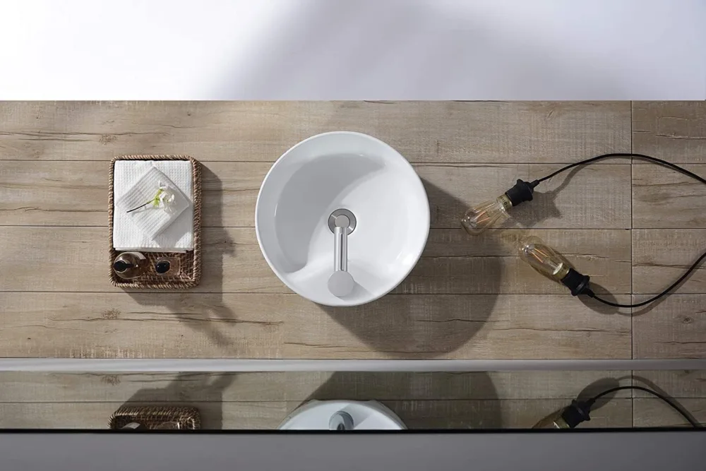 BELOFAY Modern Round Basin Sink for Bathroom