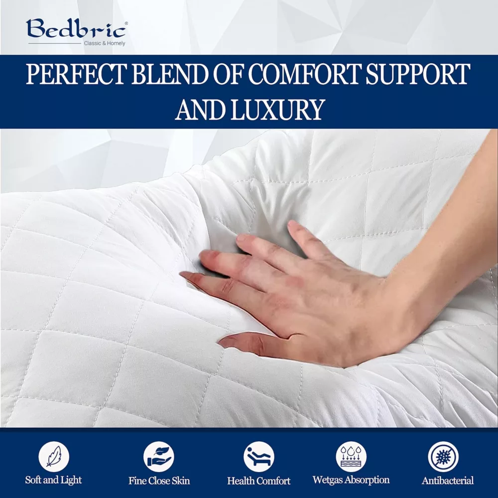 Bedbric Pillows 2 Pack Hotel Quality