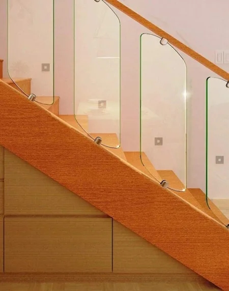BELOFAY Toughened Clear Glass Decking Panel | Stairs Panel