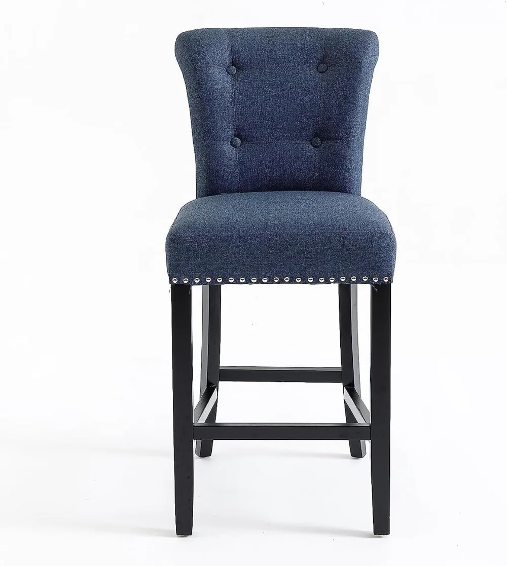 Belofay Bar Stools with backs Upholstered Seat Backrest