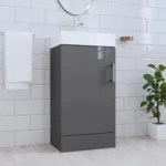 Floor Standing Vanity Unit with Basin | Cloakroom Vanity Unit